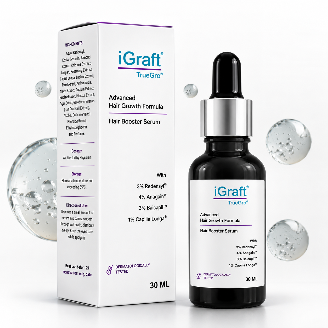 Advanced Hair Booster Tonic Plus Hair Serum | 30ml
