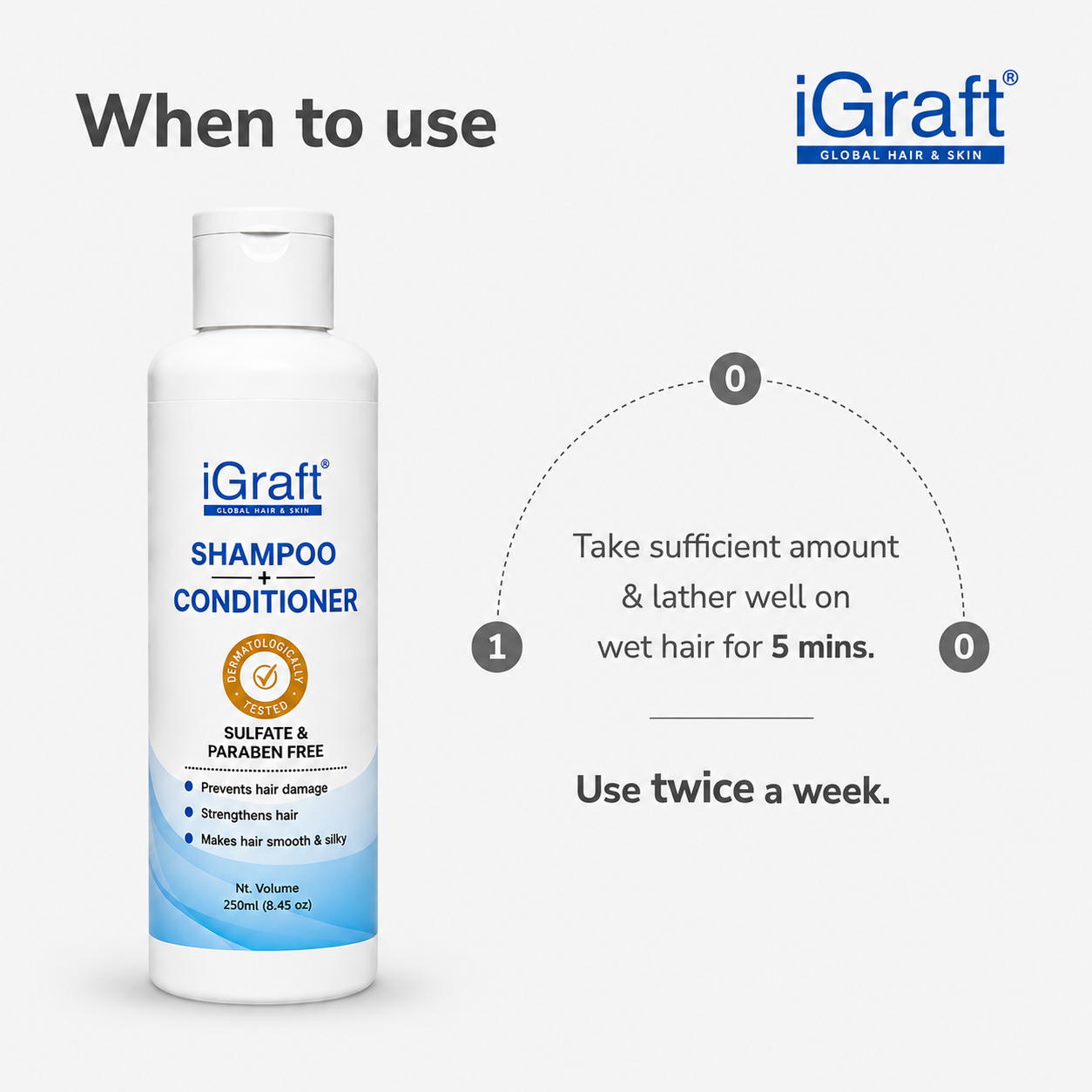 Shampoo + Conditioner |250 ml
