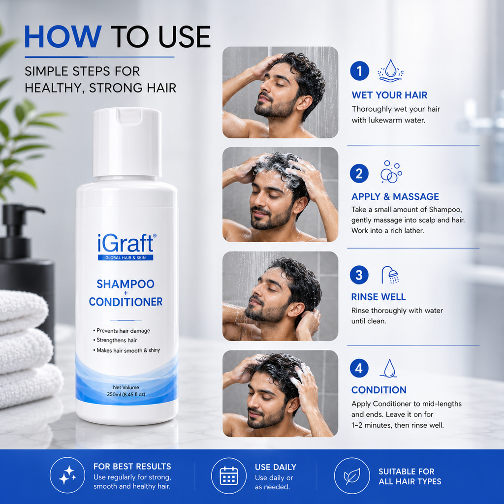 Shampoo + Conditioner |250 ml